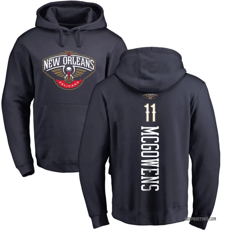 Bryce McGowens Youth Navy New Orleans Pelicans Branded Backer Pullover Hoodie