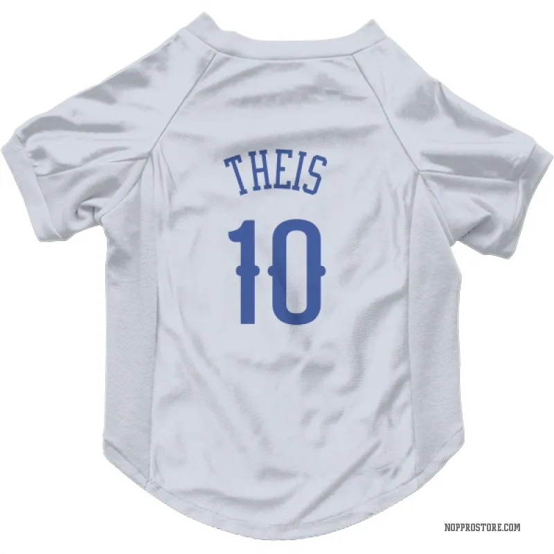Daniel Theis  Blue New Orleans Pelicans   White  Cat & Dog Pet Jersey
