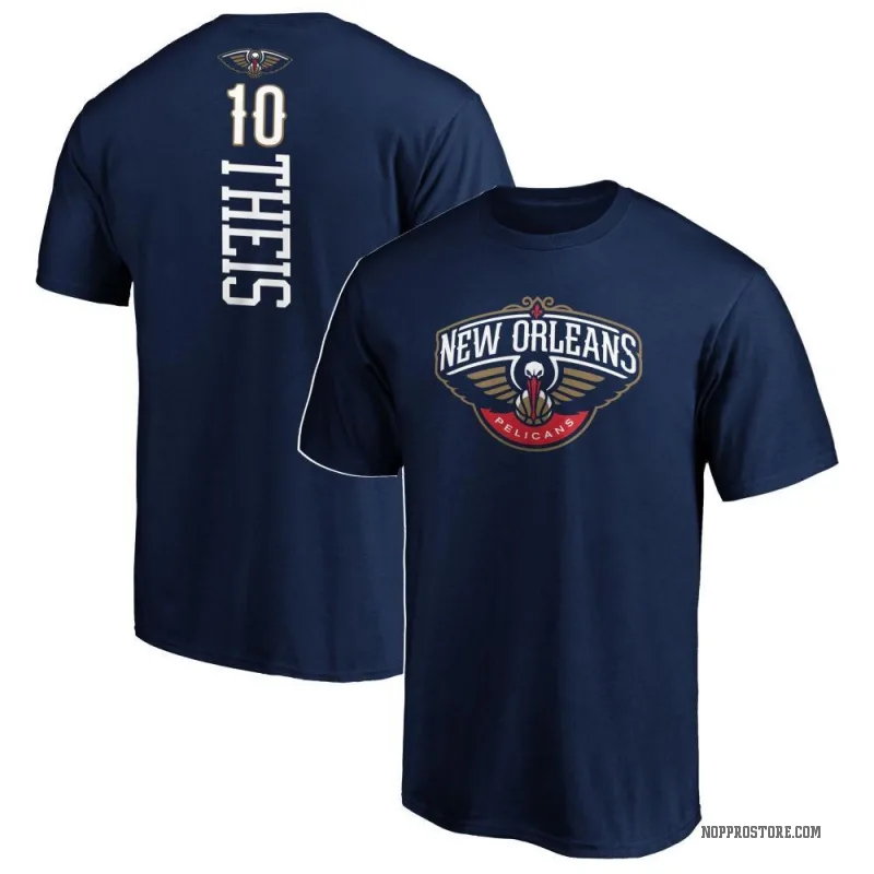 Daniel Theis Men's Navy New Orleans Pelicans Backer T-Shirt