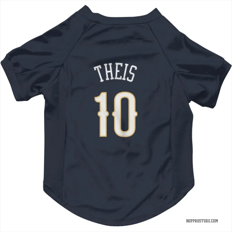 Daniel Theis  Navy New Orleans Pelicans  Cat & Dog Pet Jersey