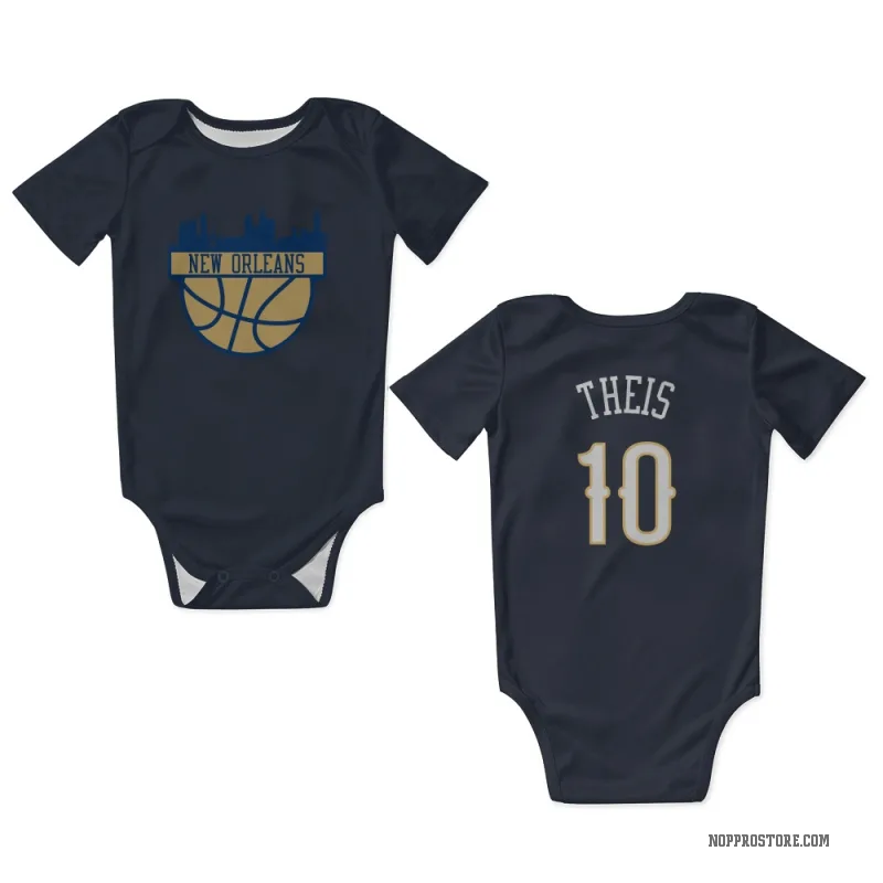 Daniel Theis  Navy New Orleans Pelicans  Newborn & Infant Bodysuit