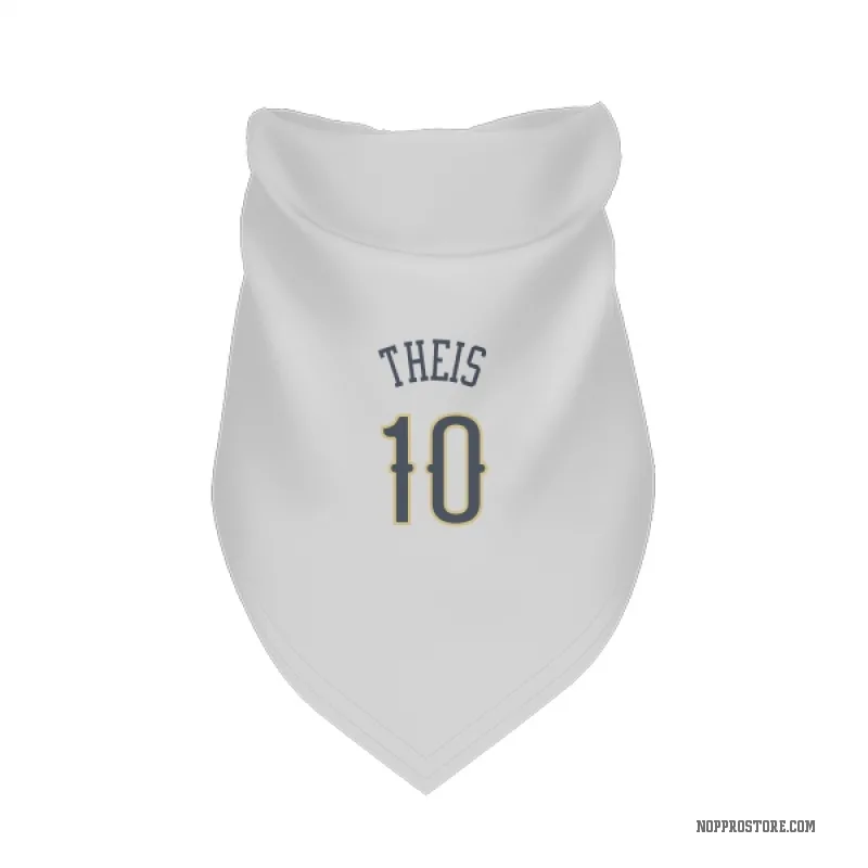 Daniel Theis  White New Orleans Pelicans  Cat & Dog Pet Bandana