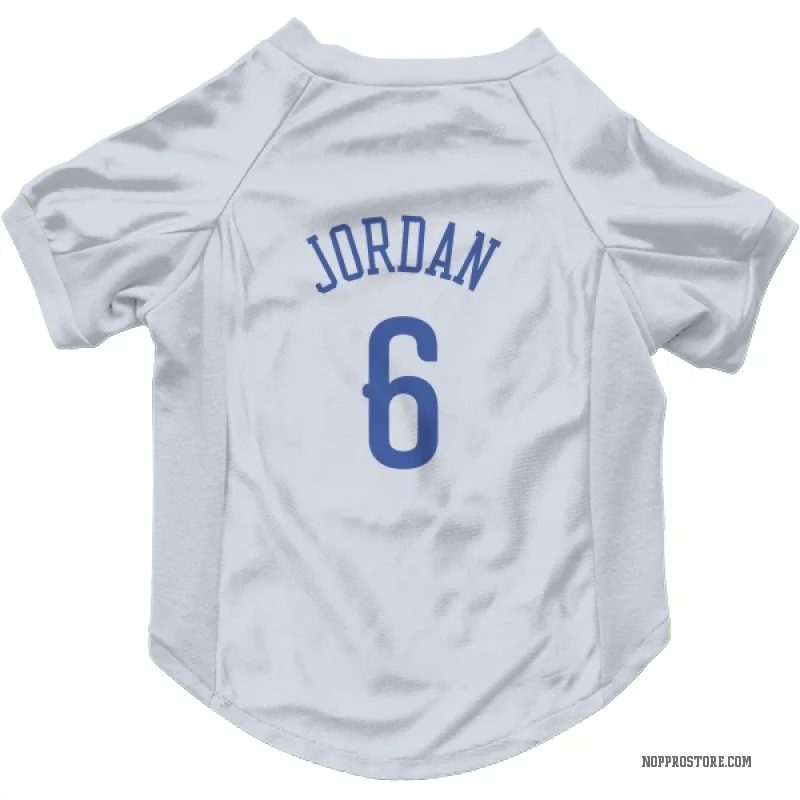 DeAndre Jordan  Blue New Orleans Pelicans   White  Cat & Dog Pet Jersey