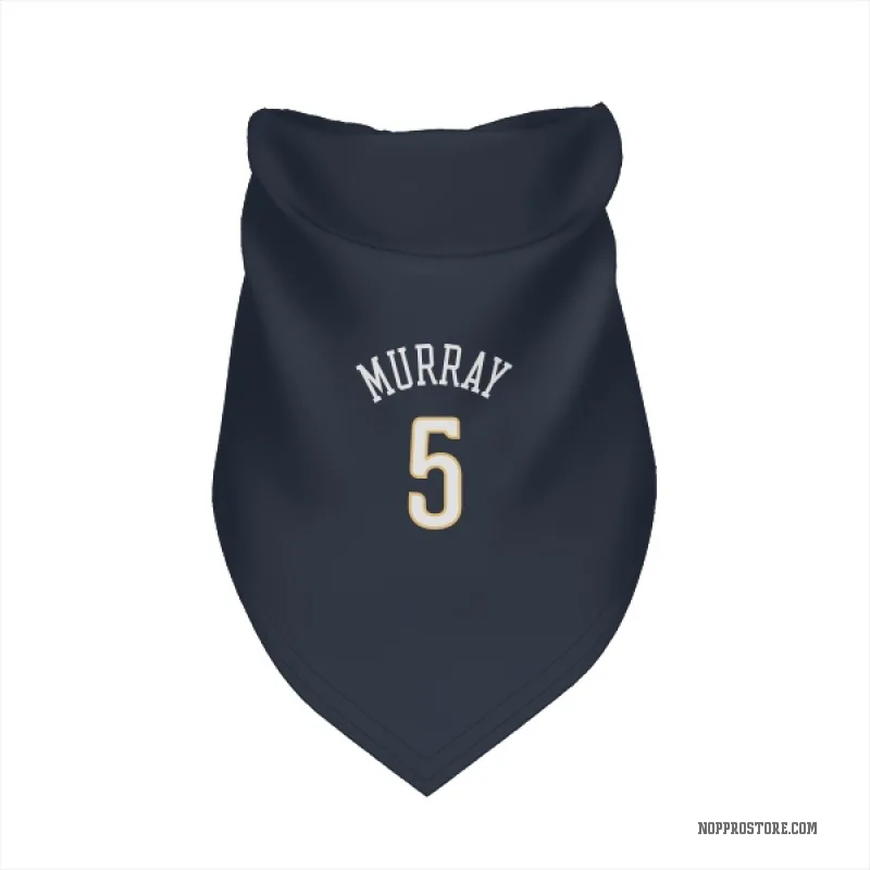 Dejounte Murray  Navy New Orleans Pelicans  Cat & Dog Pet Bandana