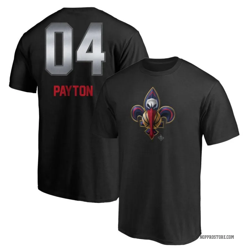 Elfrid Payton Men's Black New Orleans Pelicans Midnight Mascot T-Shirt
