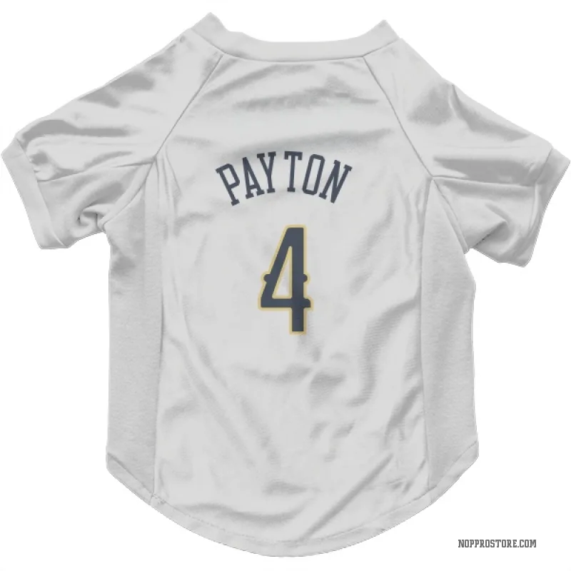 Elfrid Payton  White New Orleans Pelicans  Cat & Dog Pet Jersey