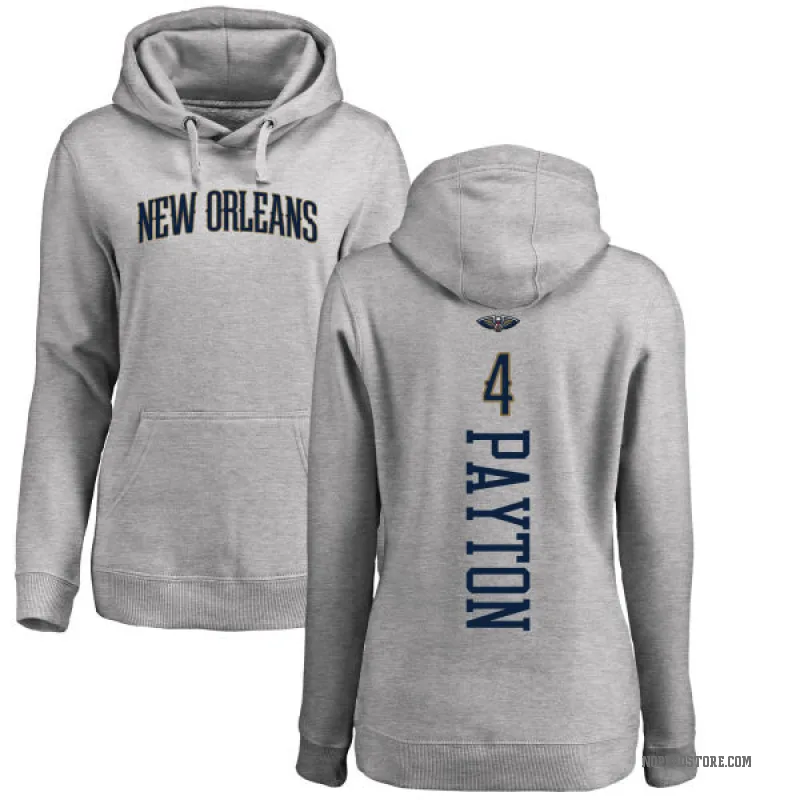 Elfrid Payton Women's New Orleans Pelicans Branded Ash Backer Pullover Hoodie
