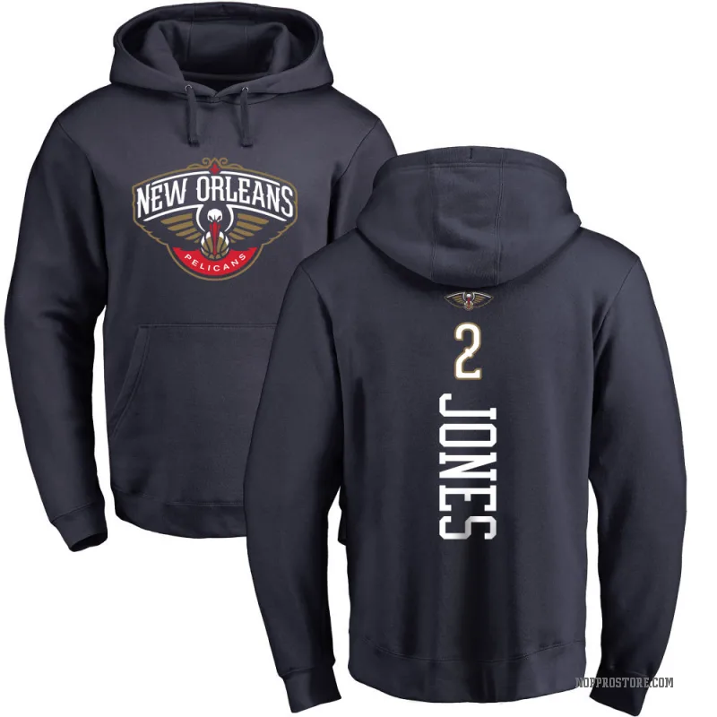 Herbert Jones Men's Navy New Orleans Pelicans Branded Backer Pullover Hoodie
