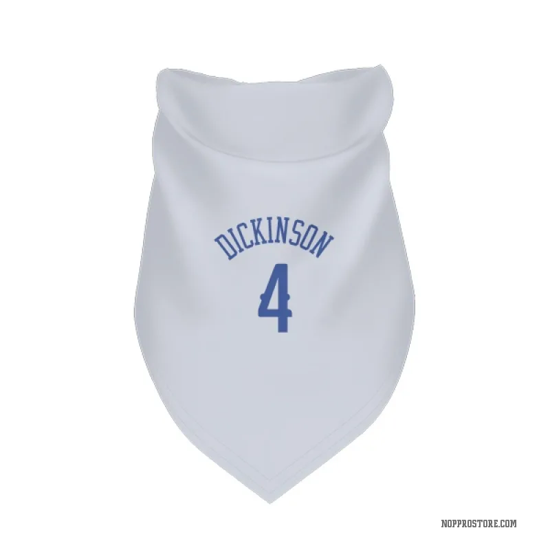Hunter Dickinson  Blue New Orleans Pelicans   White  Cat & Dog Pet Bandana