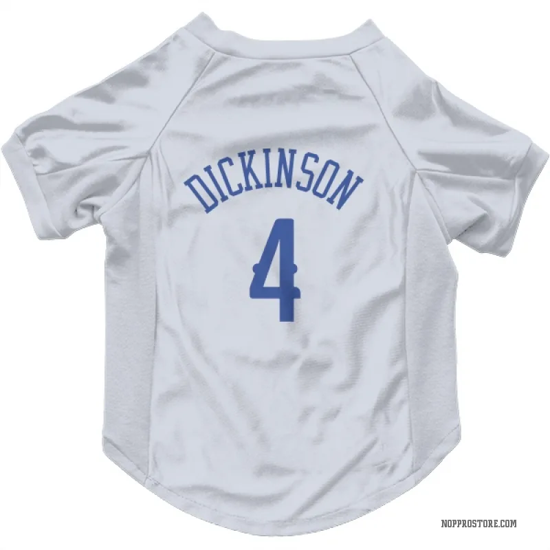 Hunter Dickinson  Blue New Orleans Pelicans   White  Cat & Dog Pet Jersey