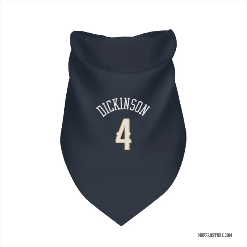Hunter Dickinson  Navy New Orleans Pelicans  Cat & Dog Pet Bandana