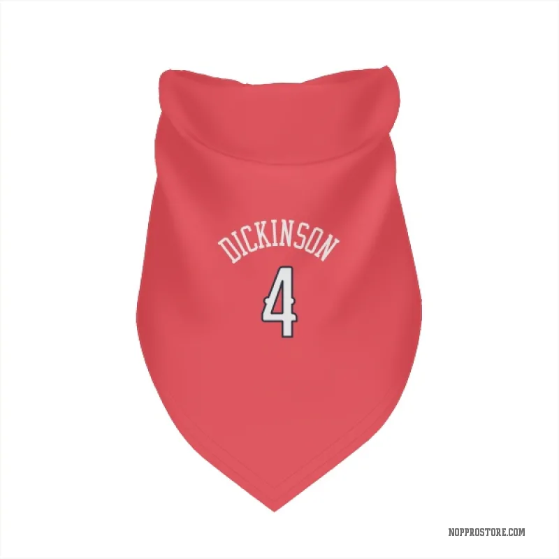 Hunter Dickinson  Red New Orleans Pelicans  Cat & Dog Pet Bandana