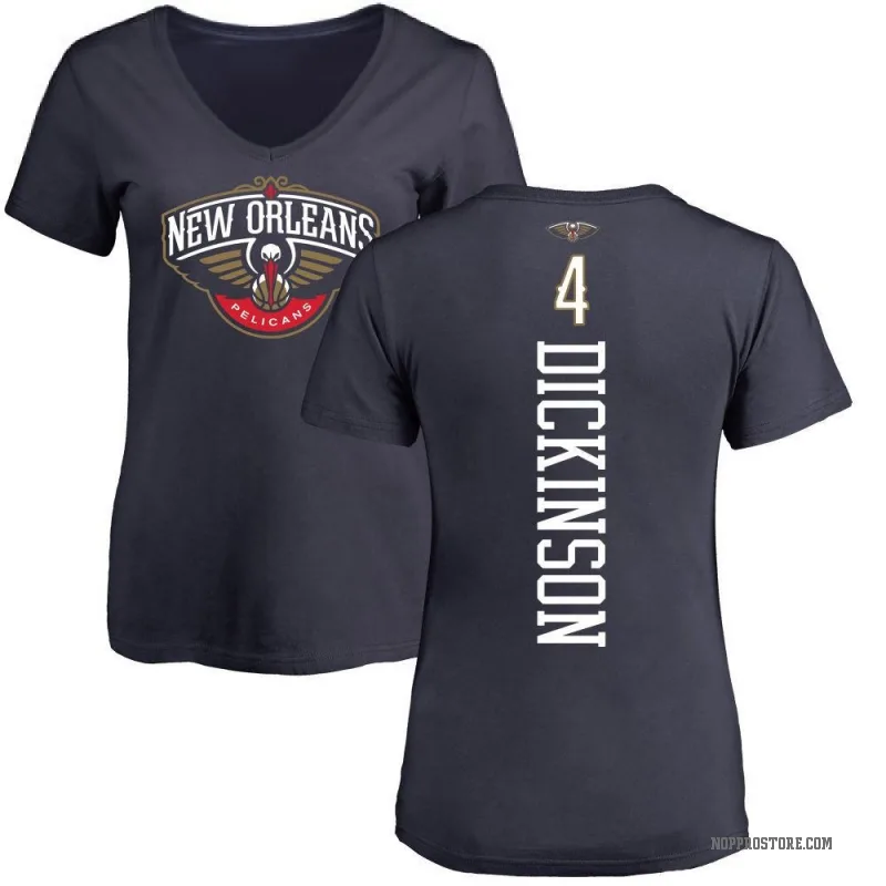 Hunter Dickinson Women's Navy New Orleans Pelicans Backer T-Shirt