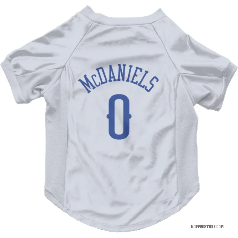 Jalen McDaniels  Blue New Orleans Pelicans   White  Cat & Dog Pet Jersey