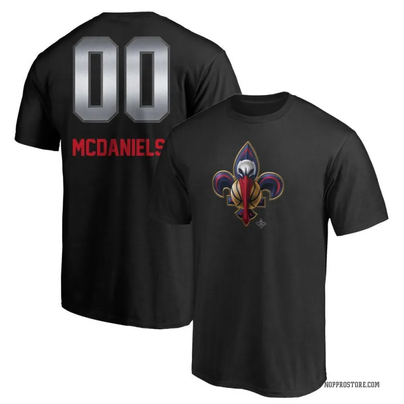 Jalen McDaniels Youth Black New Orleans Pelicans Midnight Mascot T-Shirt