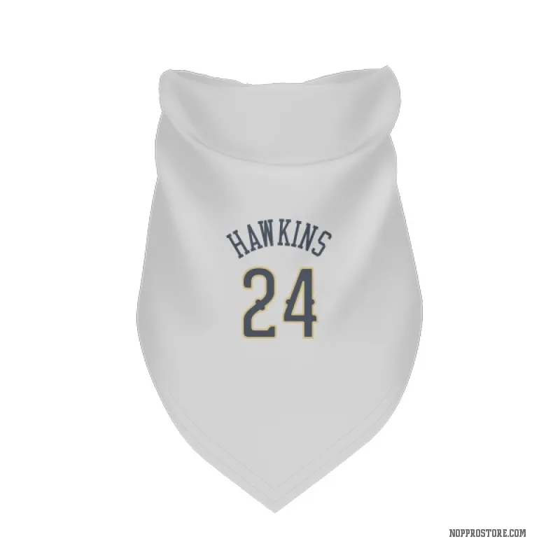 Jordan Hawkins  White New Orleans Pelicans  Cat & Dog Pet Bandana