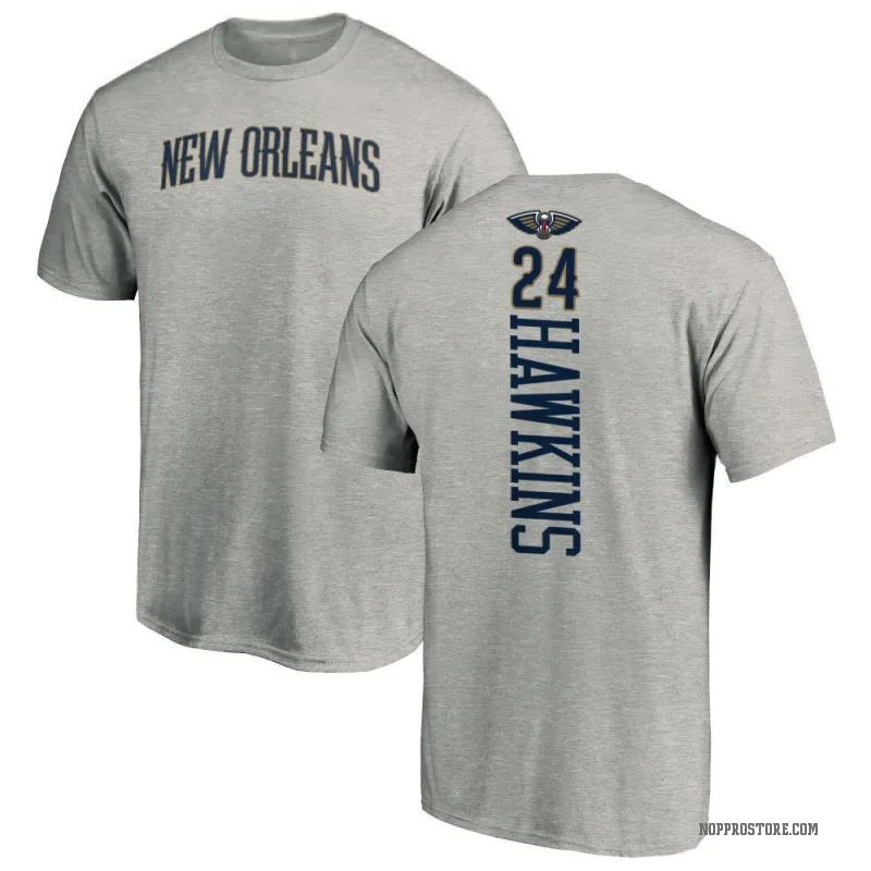 Jordan Hawkins Youth New Orleans Pelicans Ash Backer T-Shirt