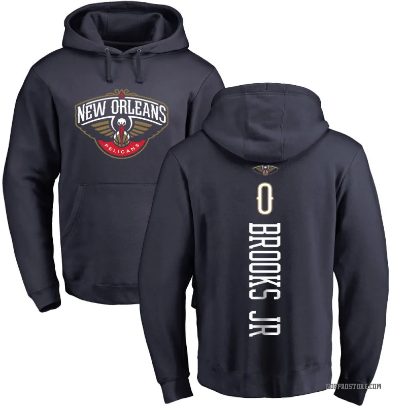 Keion Brooks Jr. Men's Navy New Orleans Pelicans Branded Backer Pullover Hoodie