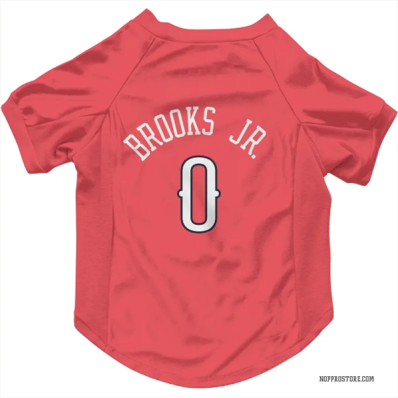 Keion Brooks Jr.  Red New Orleans Pelicans  Cat & Dog Pet Jersey