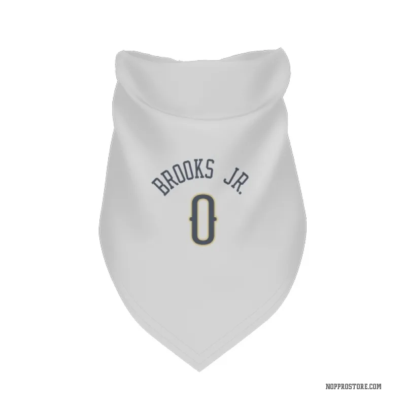Keion Brooks Jr.  White New Orleans Pelicans  Cat & Dog Pet Bandana