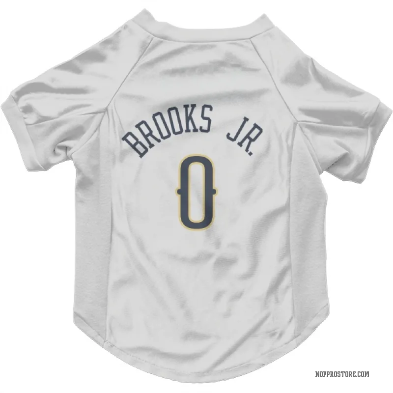 Keion Brooks Jr.  White New Orleans Pelicans  Cat & Dog Pet Jersey