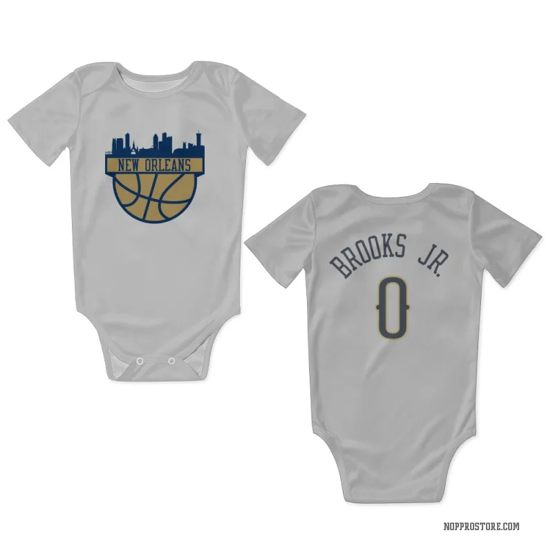 Keion Brooks Jr.  White New Orleans Pelicans  Newborn & Infant Bodysuit