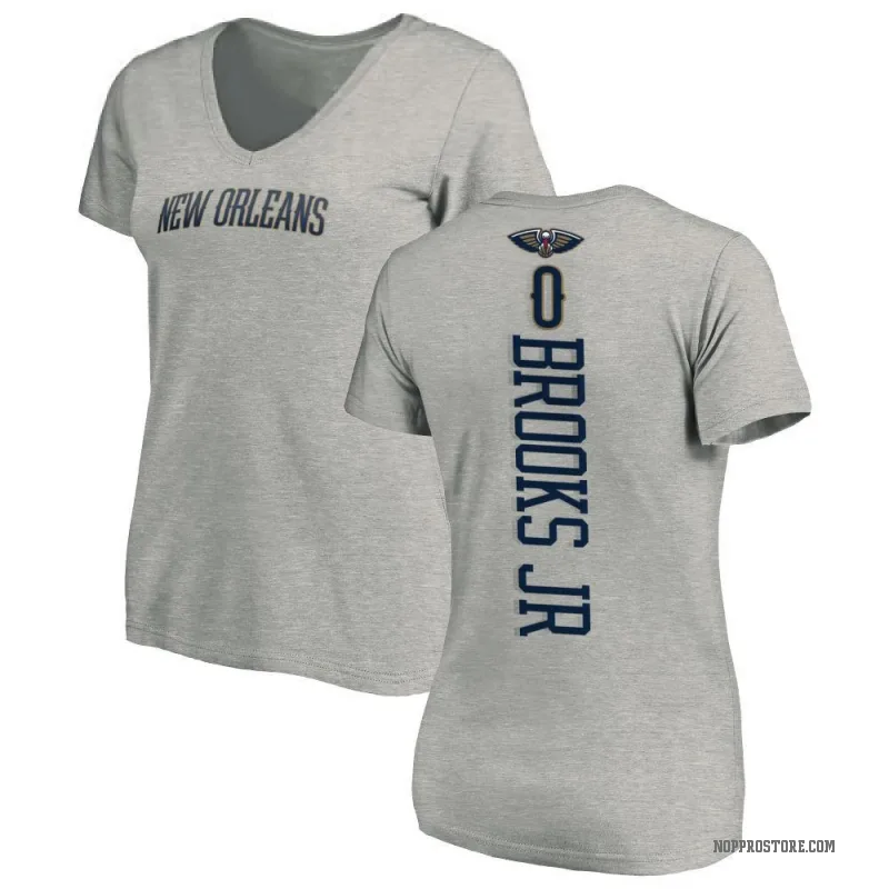 Keion Brooks Jr. Women's New Orleans Pelicans Ash Backer T-Shirt
