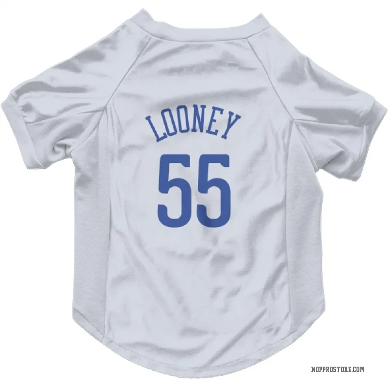 Kevon Looney  Blue New Orleans Pelicans   White  Cat & Dog Pet Jersey