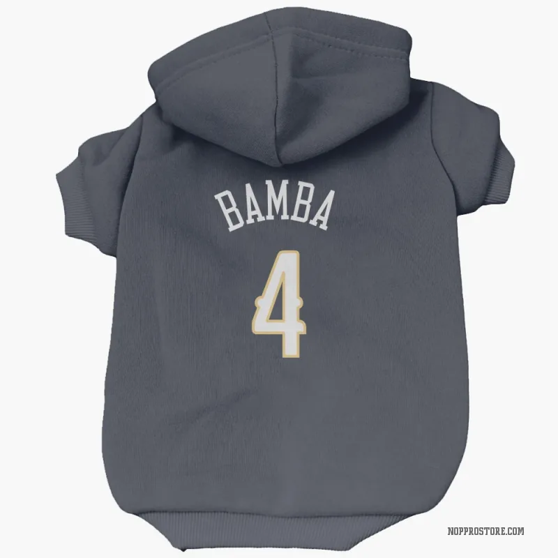 Mo Bamba  Navy New Orleans Pelicans  Cat & Dog Pet Hoodie