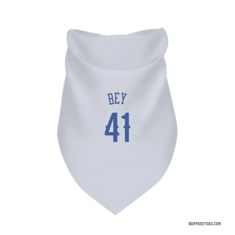 Saddiq Bey  Blue New Orleans Pelicans   White  Cat & Dog Pet Bandana