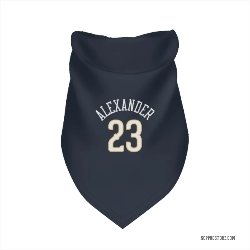 Trey Alexander  Navy New Orleans Pelicans  Cat & Dog Pet Bandana