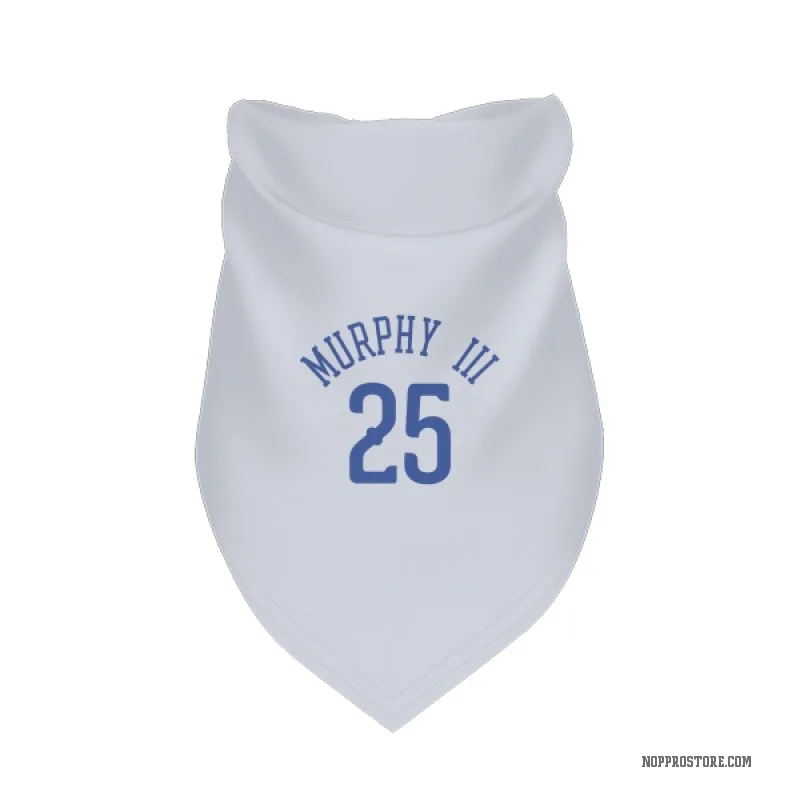 Trey Murphy III  Blue New Orleans Pelicans   White  Cat & Dog Pet Bandana