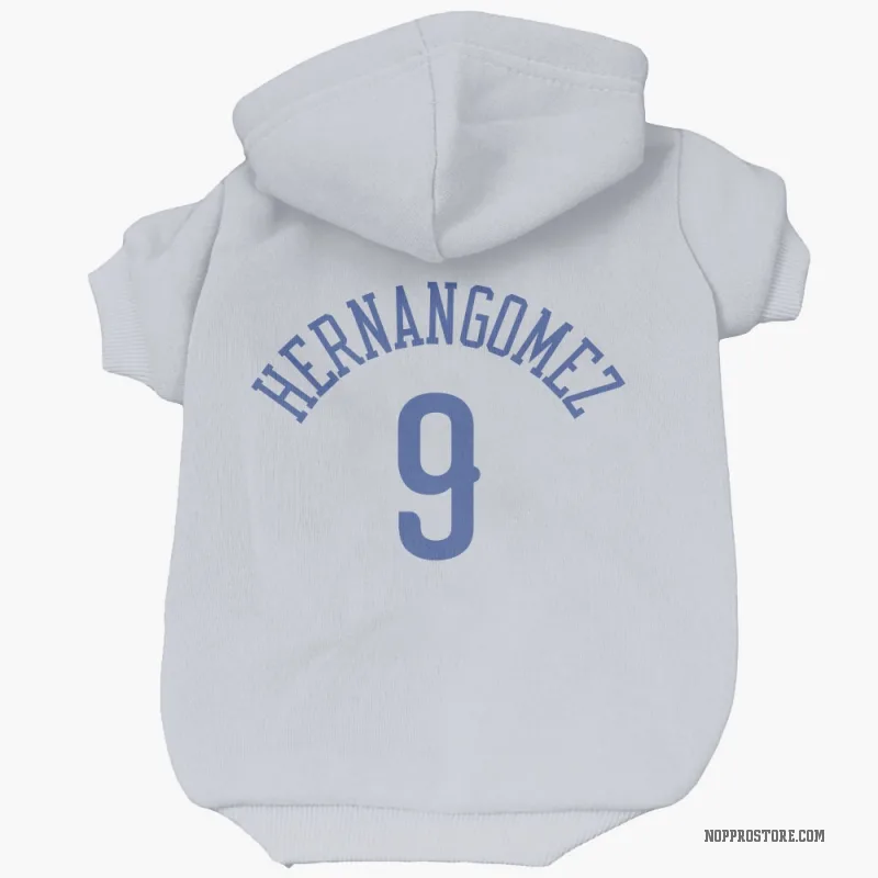 Willy Hernangomez  Blue New Orleans Pelicans   White  Cat & Dog Pet Hoodie