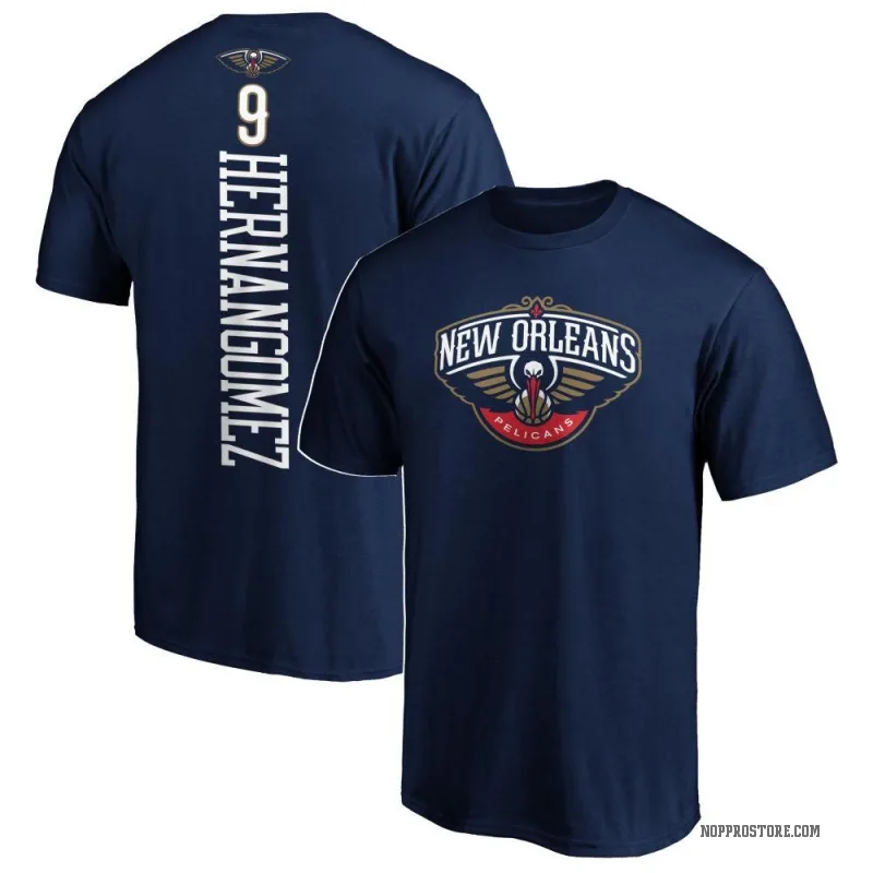 Willy Hernangomez Men's Navy New Orleans Pelicans Backer T-Shirt