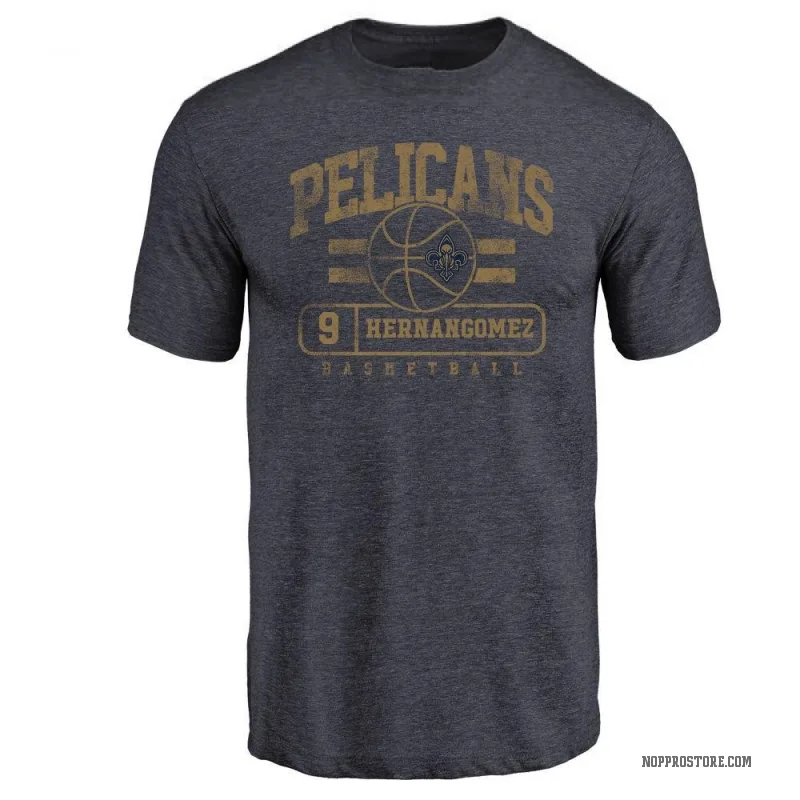 Willy Hernangomez Men's Navy New Orleans Pelicans Baseline T-Shirt