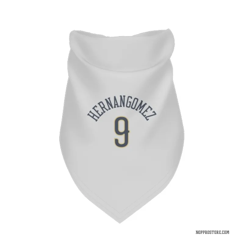 Willy Hernangomez  White New Orleans Pelicans  Cat & Dog Pet Bandana