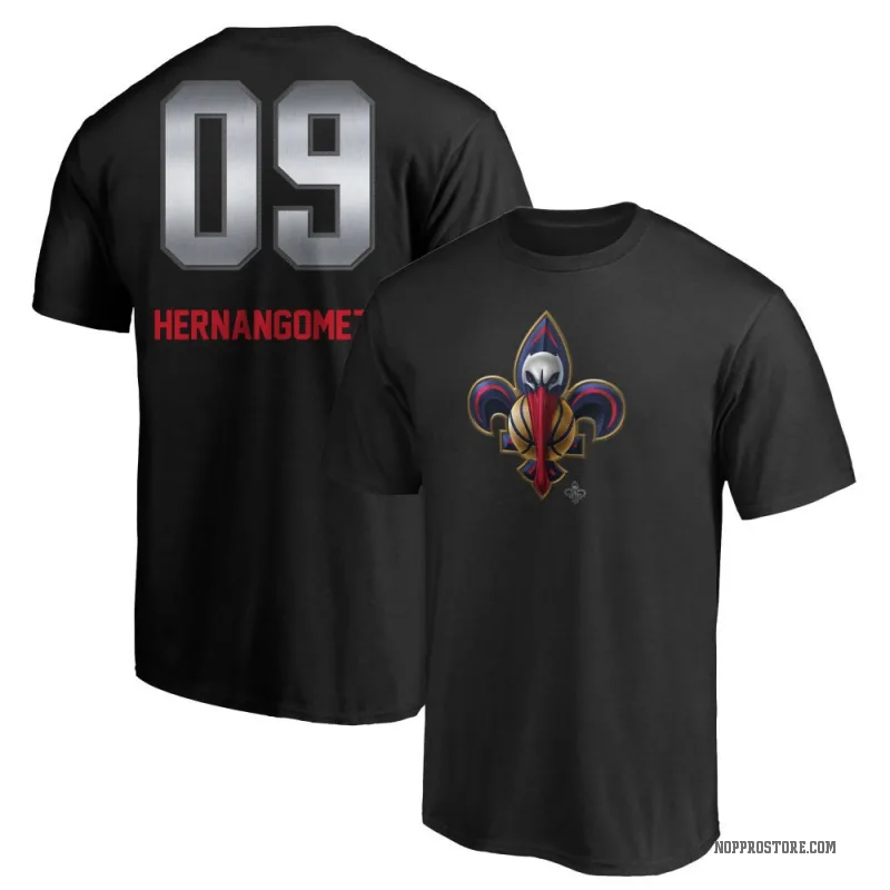 Willy Hernangomez Youth Black New Orleans Pelicans Midnight Mascot T-Shirt