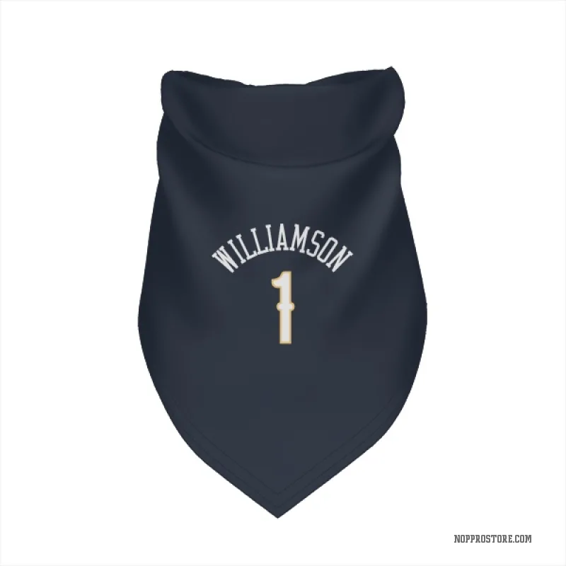 Zion Williamson  Navy New Orleans Pelicans  Cat & Dog Pet Bandana
