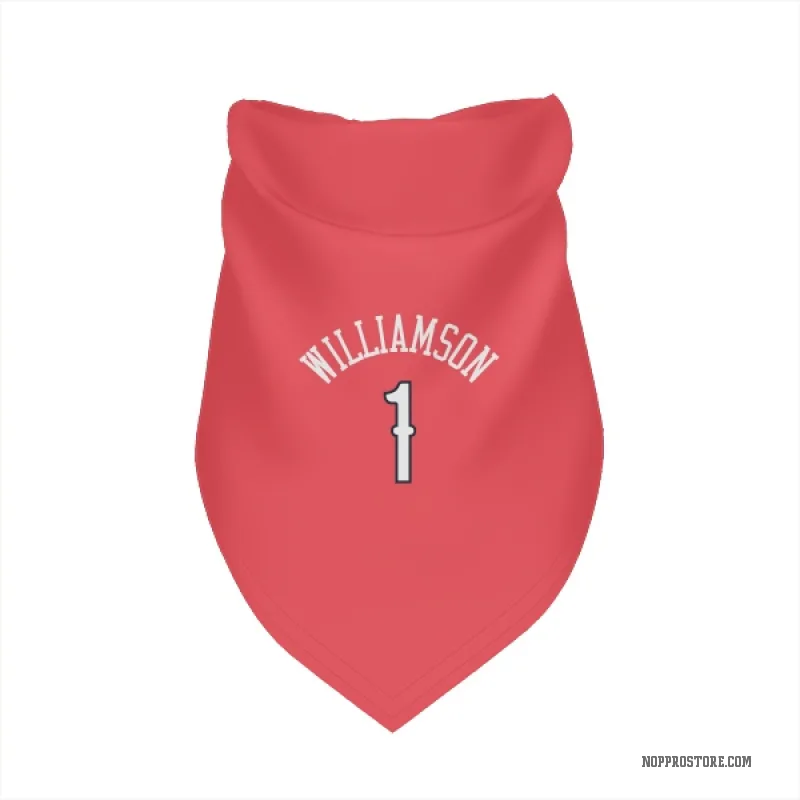Zion Williamson  Red New Orleans Pelicans  Cat & Dog Pet Bandana